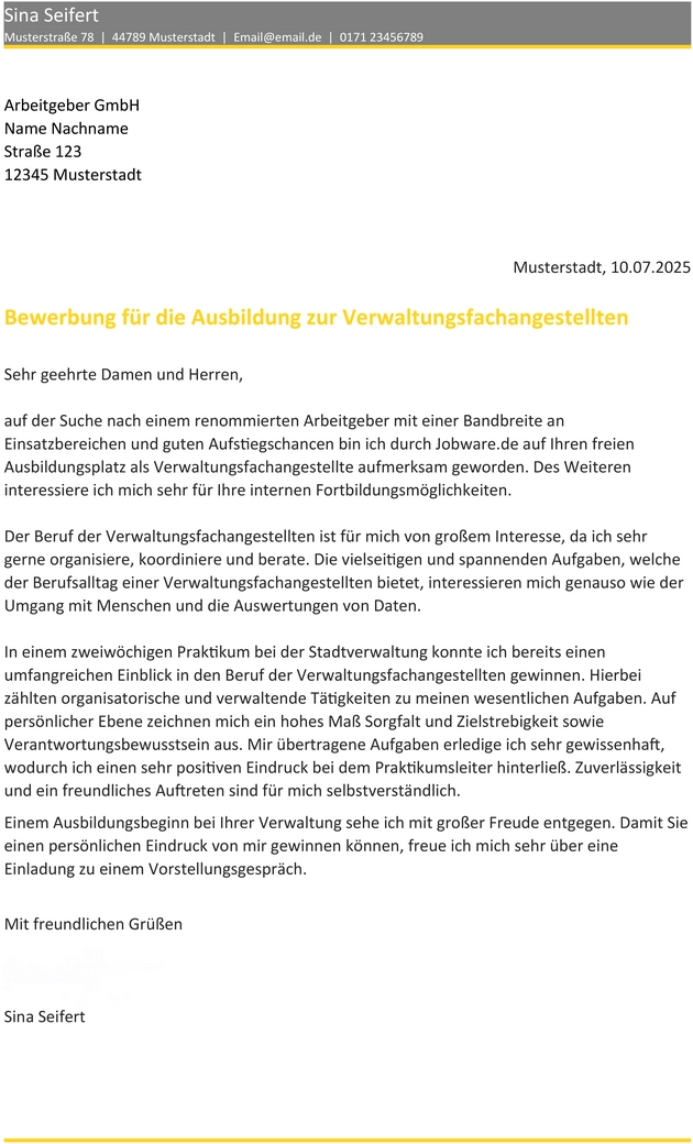 word-bewerbung-zur-ausbildung-als-verwaltungsfachangestellte