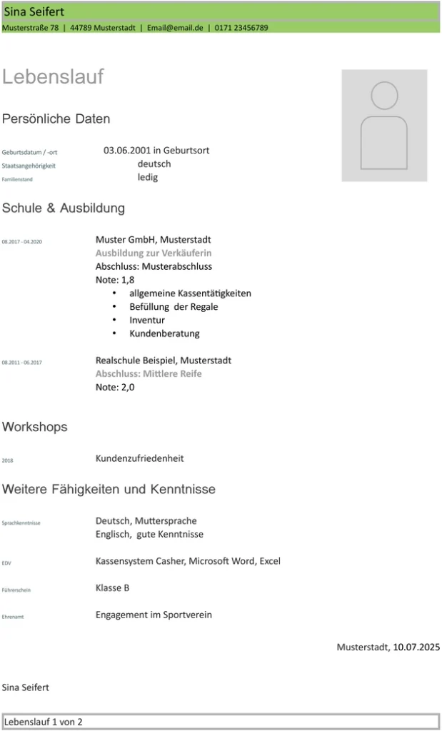 word-lebenslauf-vorlage-fuer-berufseinsteiger-und-studenten