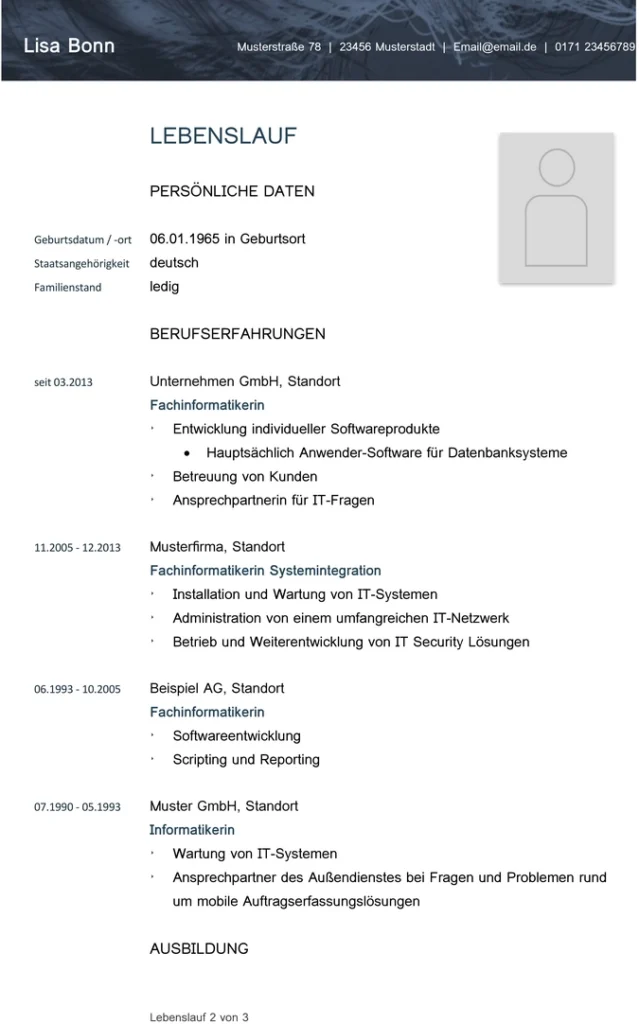 word-lebenslauf-vorlage-fuer-fachinformatiker