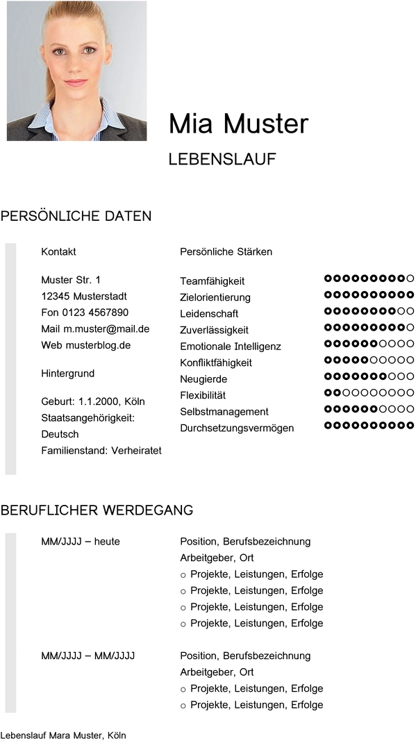 word-lebenslauf-vorlage-fuer-fuehrungskraefte