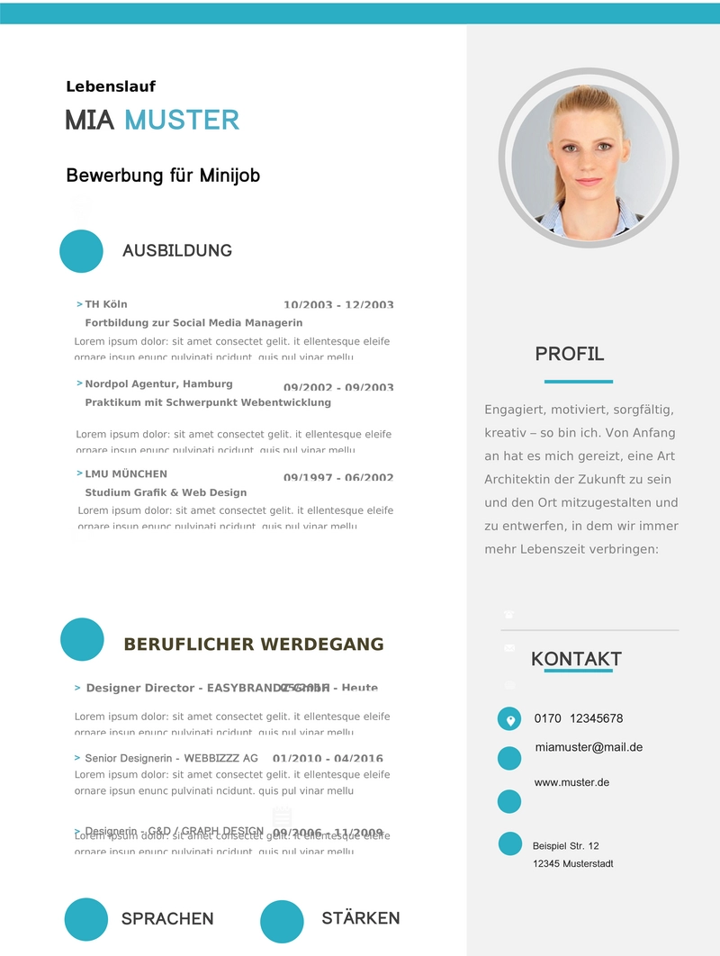word-lebenslauf-vorlage-fuer-minijob-bewerbungen