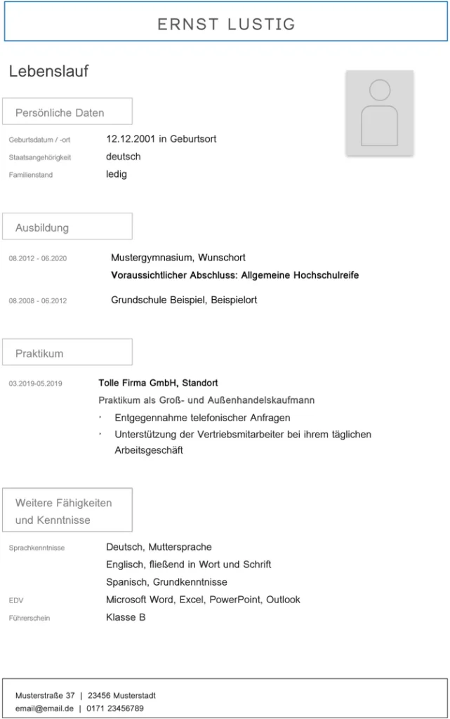 word-lebenslauf-vorlage-fuer-schule-und-studium