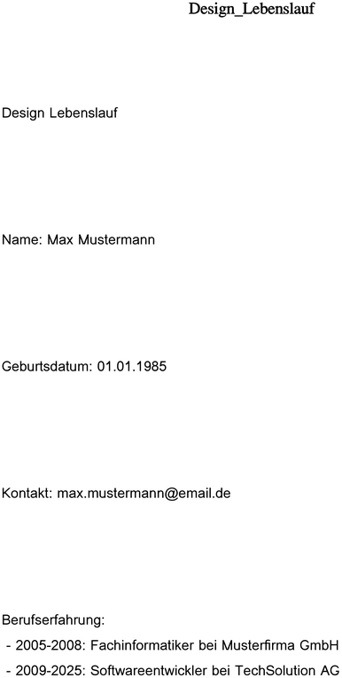word-lebenslauf-vorlage-fuer-softwareentwickler