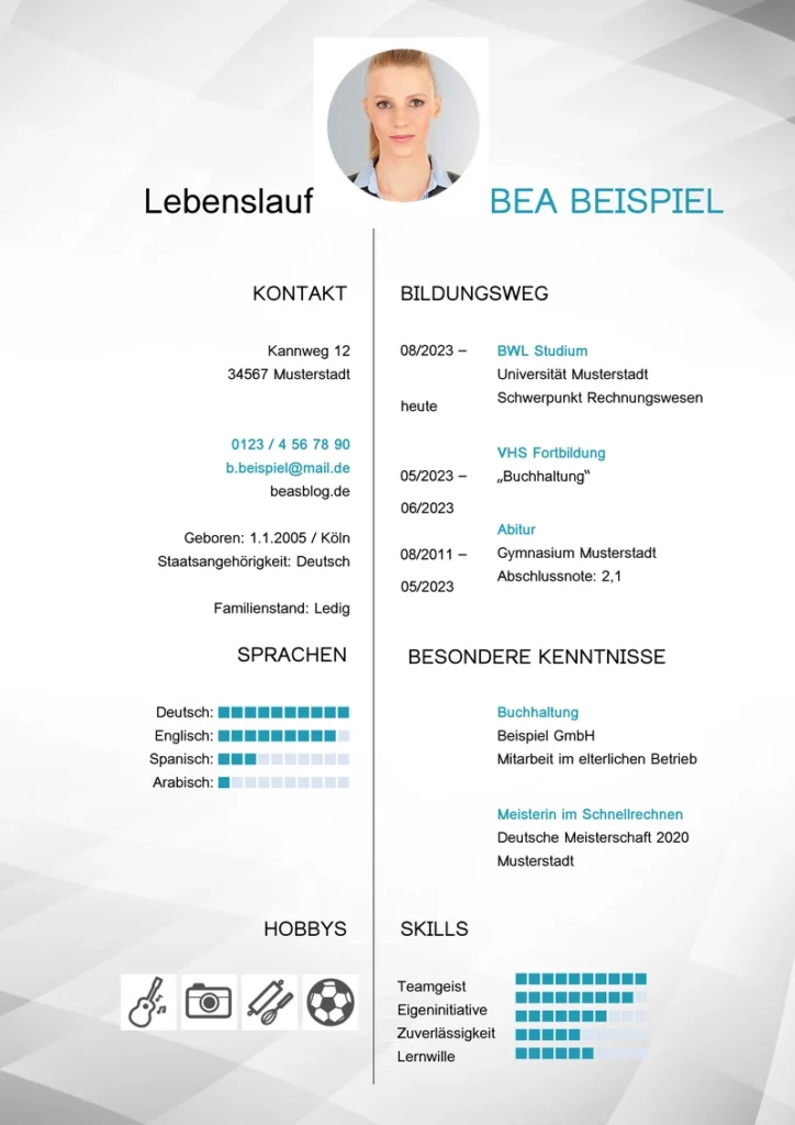 word-lebenslauf-vorlage-fuer-studenten-und-berufseinsteiger