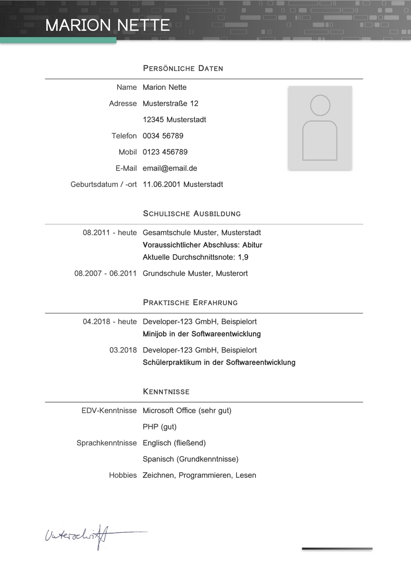 word-lebenslauf-vorlage-fuer-studenten-und-berufseinsteiger