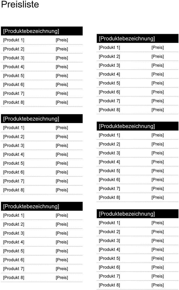 word-preisliste-vorlage-fuer-dienstleistungen-und-produkte
