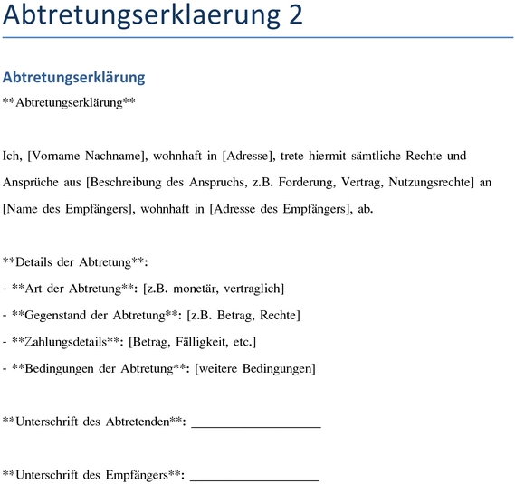 word-vorlage-abtretungserklaerung-mit-details-und-unterschriften