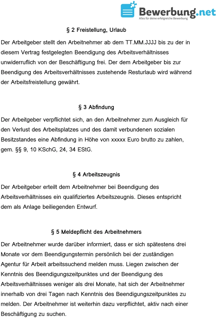word-vorlage-aufhebungsvertrag-arbeitgeber-arbeitnehmer