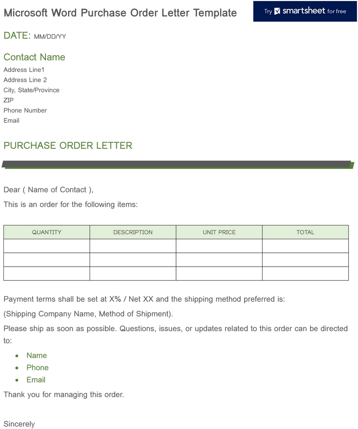 word-vorlage-bestellbrief-microsoft-word-purchase-order-letter-template