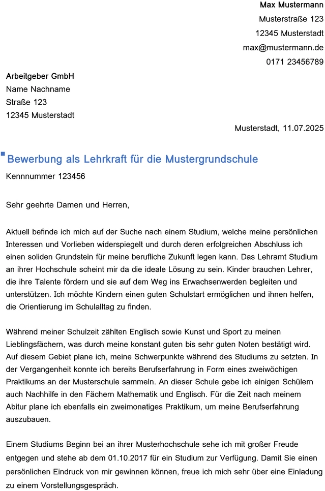 word-vorlage-bewerbung-lehrkraft-grundschule