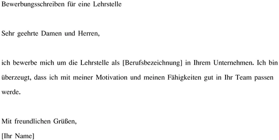 word-vorlage-bewerbungsschreiben-lehrstelle