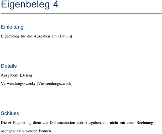 word-vorlage-eigenbeleg-zur-ausgabendokumentation