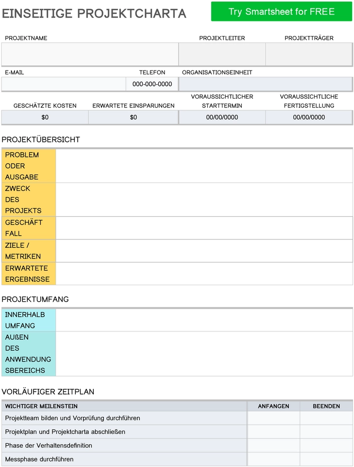 word-vorlage-einseitige-projektcharta-zur-projektplanung