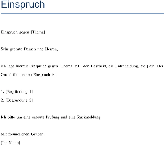 word-vorlage-einspruch-gegen-entscheidungen