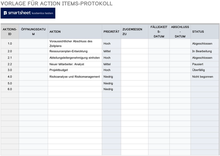 word-vorlage-fuer-action-items-protokoll-im-projektmanagement