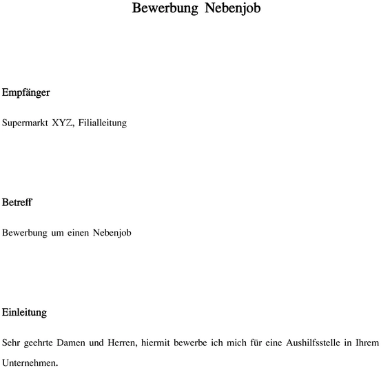 word-vorlage-fuer-bewerbung-um-nebenjob