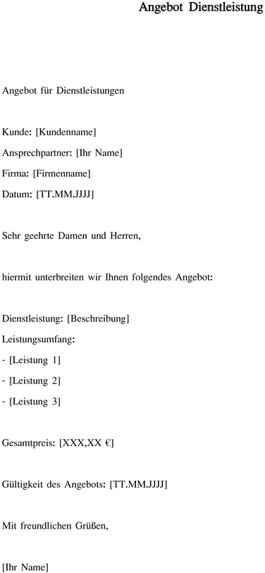 word-vorlage-fuer-dienstleistungsangebot