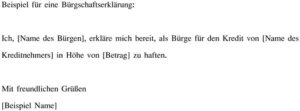 word-vorlage-fuer-eine-buergschaftserklaerung-fuer-kredite
