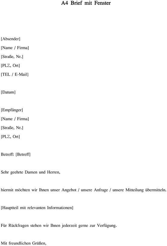 word-vorlage-fuer-einen-brief-mit-fenster-fuer-professionelle-kommunikation