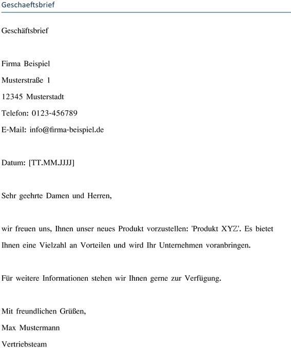 word-vorlage-fuer-einen-geschaeftsbrief-zur-professionellen-kommunikation