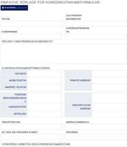 word-vorlage-fuer-kundenaufnahmeformulare-zur-effektiven-datenerfassung