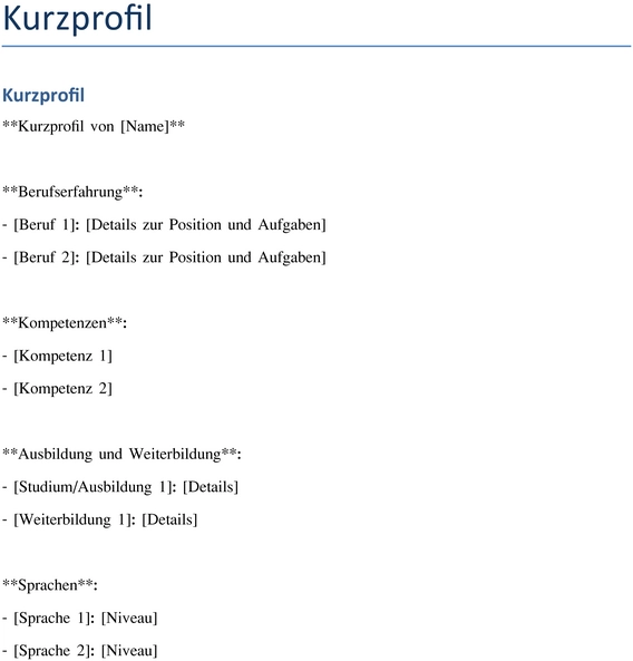 word-vorlage-fuer-kurzprofile-zur-praesentation-von-berufserfahrung-und-kompetenzen
