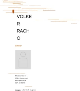 word-vorlage-fuer-lebenslauf-eines-schuelers