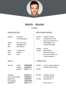 word-vorlage-fuer-lebenslauf-fuer-architekten