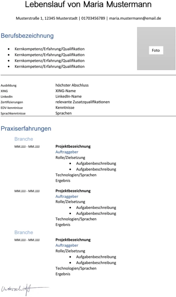 word-vorlage-fuer-lebenslauf-gestaltung-berufliche-chancen