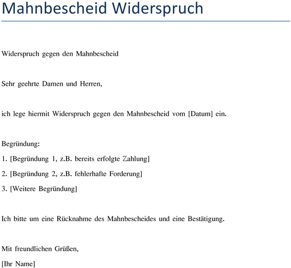 word-vorlage-fuer-mahnbecheid-widerspruch-erstellen