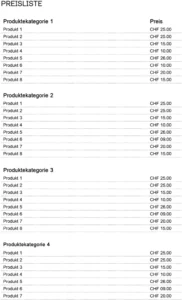 word-vorlage-fuer-preisliste-zur-preisgestaltung-und-kostenuebersicht