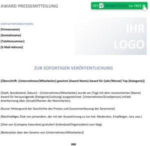 word-vorlage-fuer-pressemitteilungen-zur-bekanntgabe-von-auszeichnungen