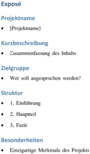 word-vorlage-fuer-projekt-expose-strukturierte-praesentation-ihrer-ideen