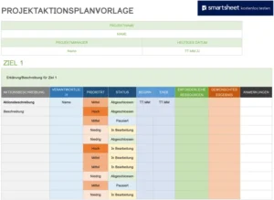 word-vorlage-fuer-projektaktionsplan-mit-zielen-und-aufgaben