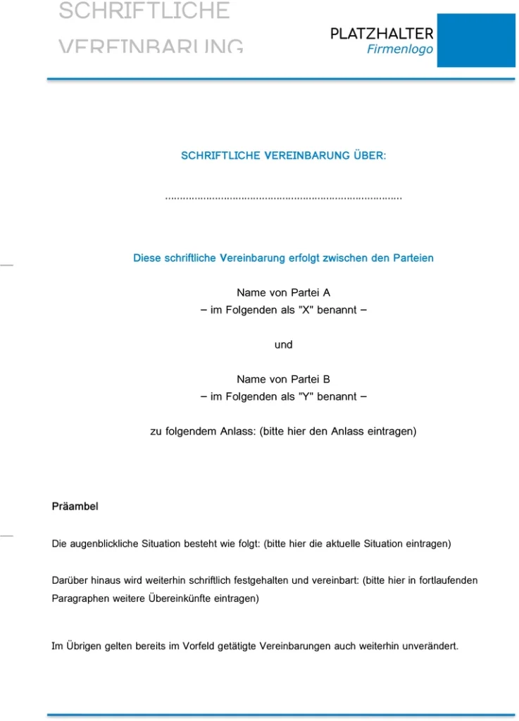 word-vorlage-fuer-schriftliche-vereinbarungen-ueber-vertragsinhalte