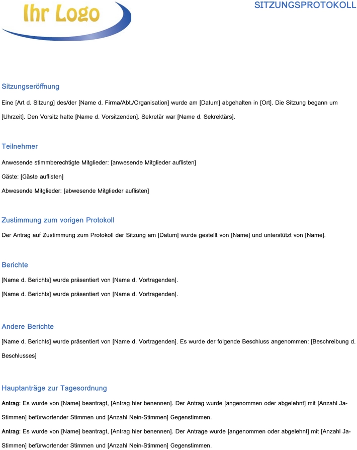 word-vorlage-fuer-sitzungsprotokolle-zur-dokumentation-von-meetings