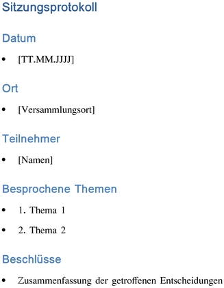 word-vorlage-fuer-sitzungsprotokolle-zur-effizienten-dokumentation