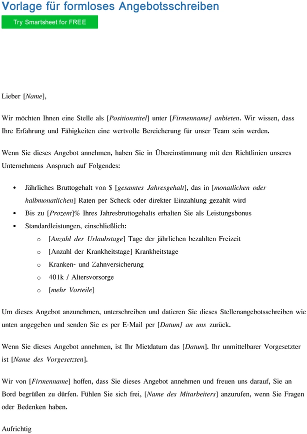 word-vorlage-informelles-angebots­schreiben-gestalten