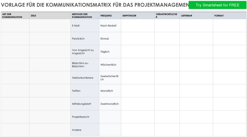 word-vorlage-kommunikationsmatrix-projektmanagement