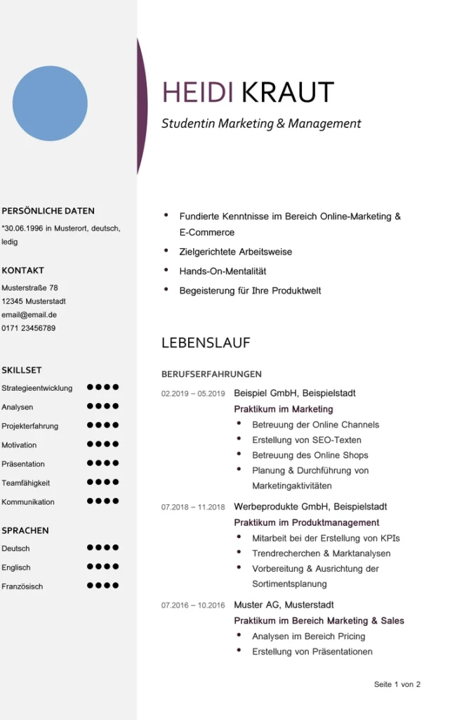 word-vorlage-lebenslauf-fuer-studenten-und-berufseinsteiger