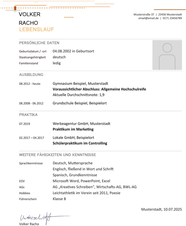 word-vorlage-lebenslauf-und-bewerbung-musterdatei