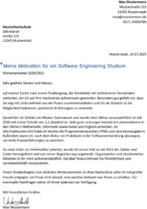 word-vorlage-motivationsschreiben-software-engineering-studium