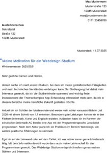word-vorlage-motivationsschreiben-webdesign-studium