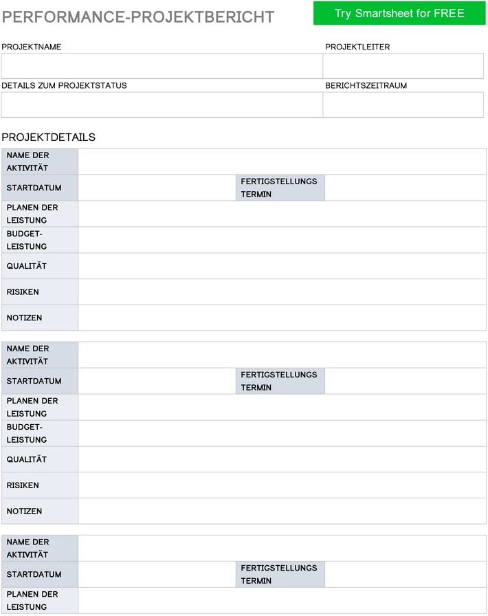 word-vorlage-performance-projektbericht-strukturierte-planung