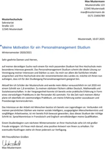 word-vorlage-personalmanagement-studium-motivation