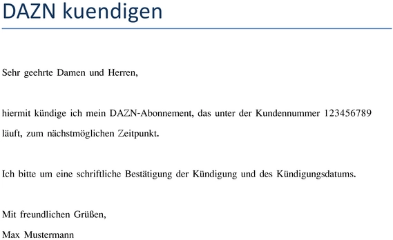 word-vorlage-zur-kuendigung-eines-dazn-abonnements