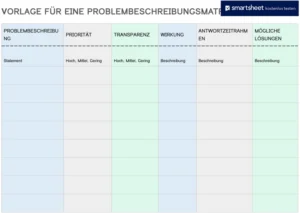 word-vorlage-zur-problembeschreibungsmatrix-fuer-effizientes-projektmanagement