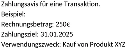zahlungsavis-finanzdokument