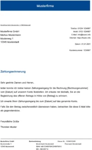zahlungserinnerung-vorlage-fuer-finanzbuchhaltung
