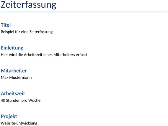 zeiterfassung-vorlage